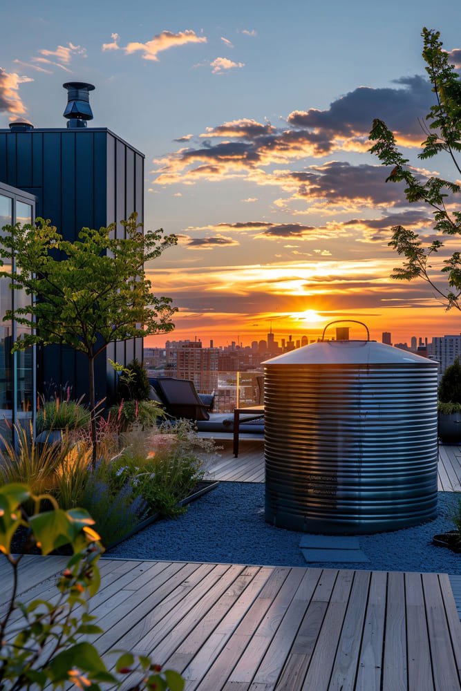 Rooftop Water Tank